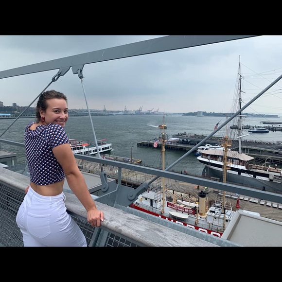 Patterned Crop Top - Picture 3 of 4